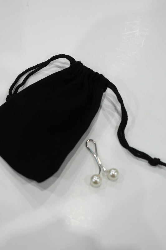 Attache Hijab Anti Trou - Blanc